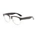 Ochelari de soare Claire's Black Retro Silver